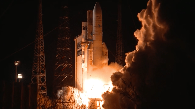 Ariane 5 stellt weiteren nutzlastrekord auf