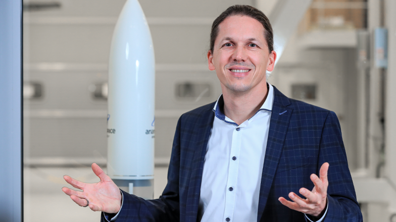 Les visages d’Ariane 6 : Siljan Schröder, responsable de la production sur le site de Brême