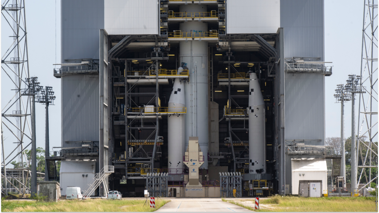 1er campagne de lancement Ariane 6 commence sur le pas de tir